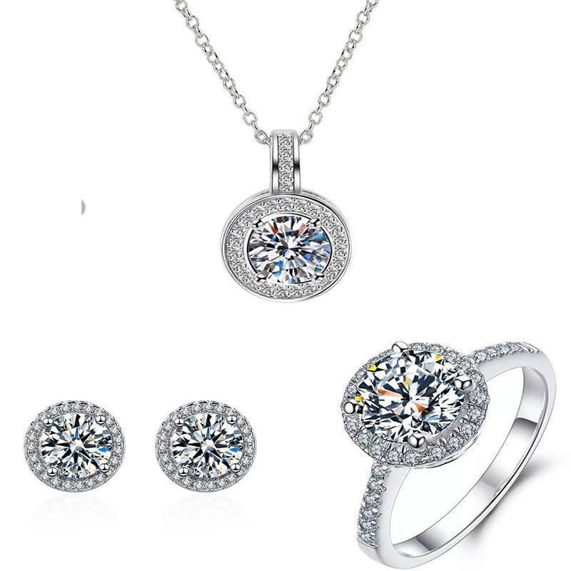 Ideal Gifts - Attractive Simulated Diamonds Jewelry sets - The Jewellery Supermarket