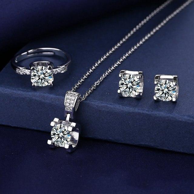 Ideal Gifts - Attractive Simulated Diamonds Jewelry sets - The Jewellery Supermarket
