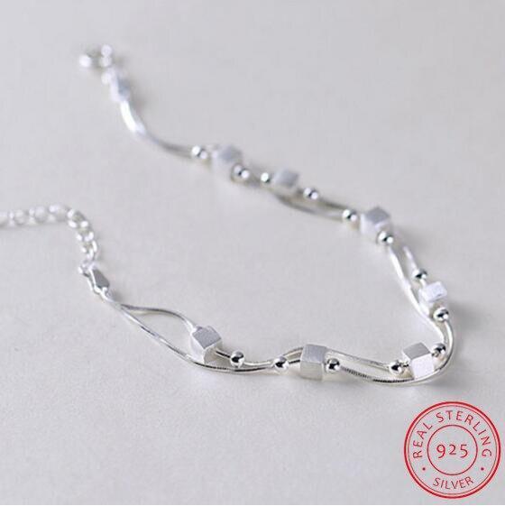 Charming New Fashion Double Layer Chain Star Bracelets & Bangles - The Jewellery Supermarket