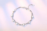 Charming New Fashion Double Layer Chain Star Bracelets & Bangles - The Jewellery Supermarket