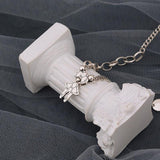 Best Gift ideas - New Trend Creative Design Chain Alphabet Bear Couples Necklace - The Jewellery Supermarket
