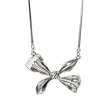Best Gift Ideas - Elegant Vintage Creative Sweet Big Bowknot Clavicle Chain Necklace - The Jewellery Supermarket