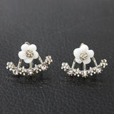 Low Price Gifts - Fashion Simple Flower Double Sided Daisies Stud Earrings - The Jewellery Supermarket