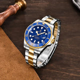 Luxury Brand Top Luxury Gold Automatic Mechanical Wrist Watch Men - Stainless Steel Waterproof New Men's Watches