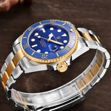 Luxury Brand Top Luxury Gold Automatic Mechanical Wrist Watch Men - Stainless Steel Waterproof New Men's Watches