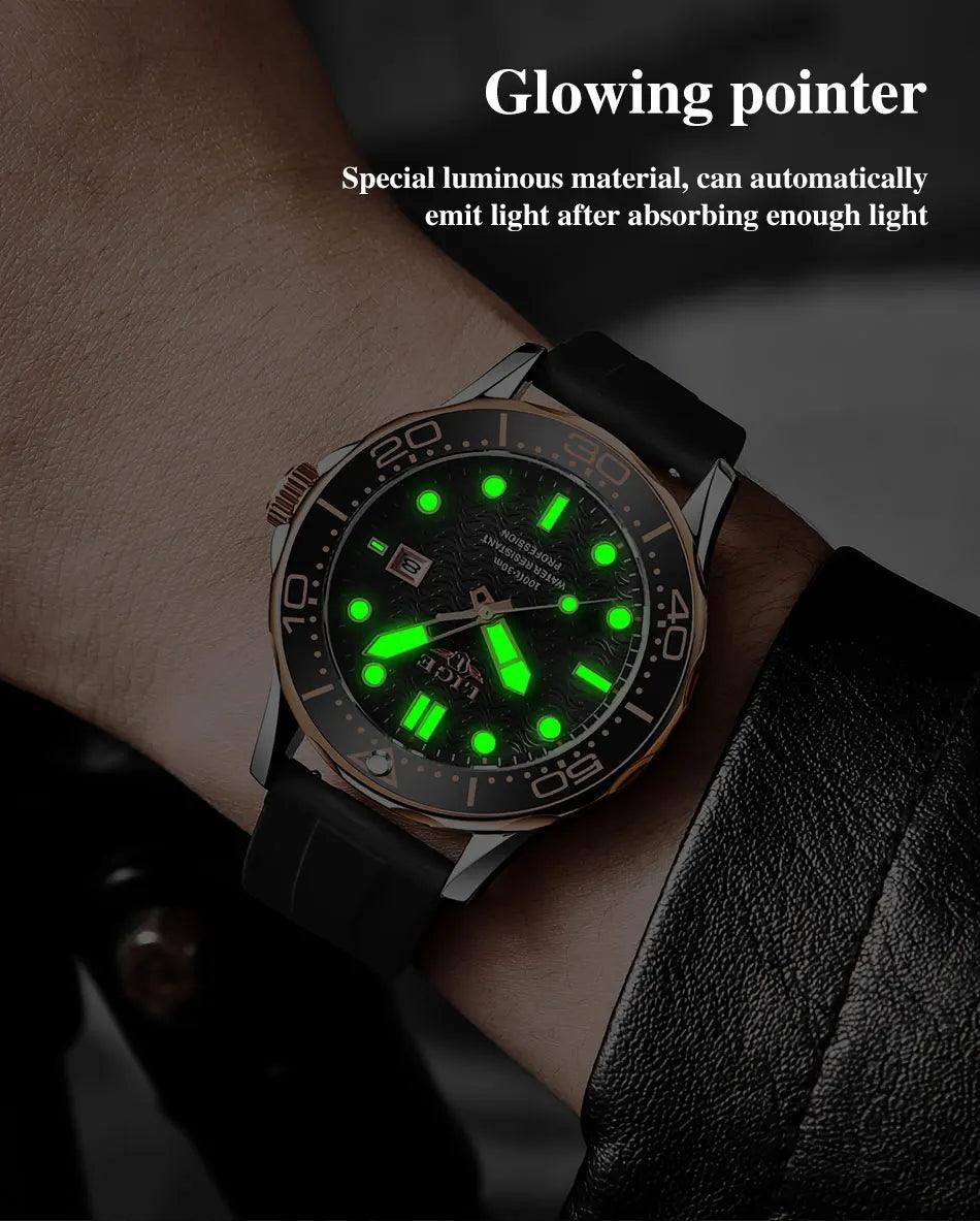 New Arrival Famous Brand Luxury Design Business Quartz Men Watches - Stainless Steel Strap Waterproof Wristwatches - The Jewellery Supermarket