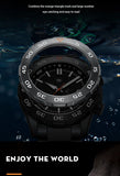 Automatic Mechanical Miyota8215 Sapphire Outdoor Military Waterproof Compass Watches