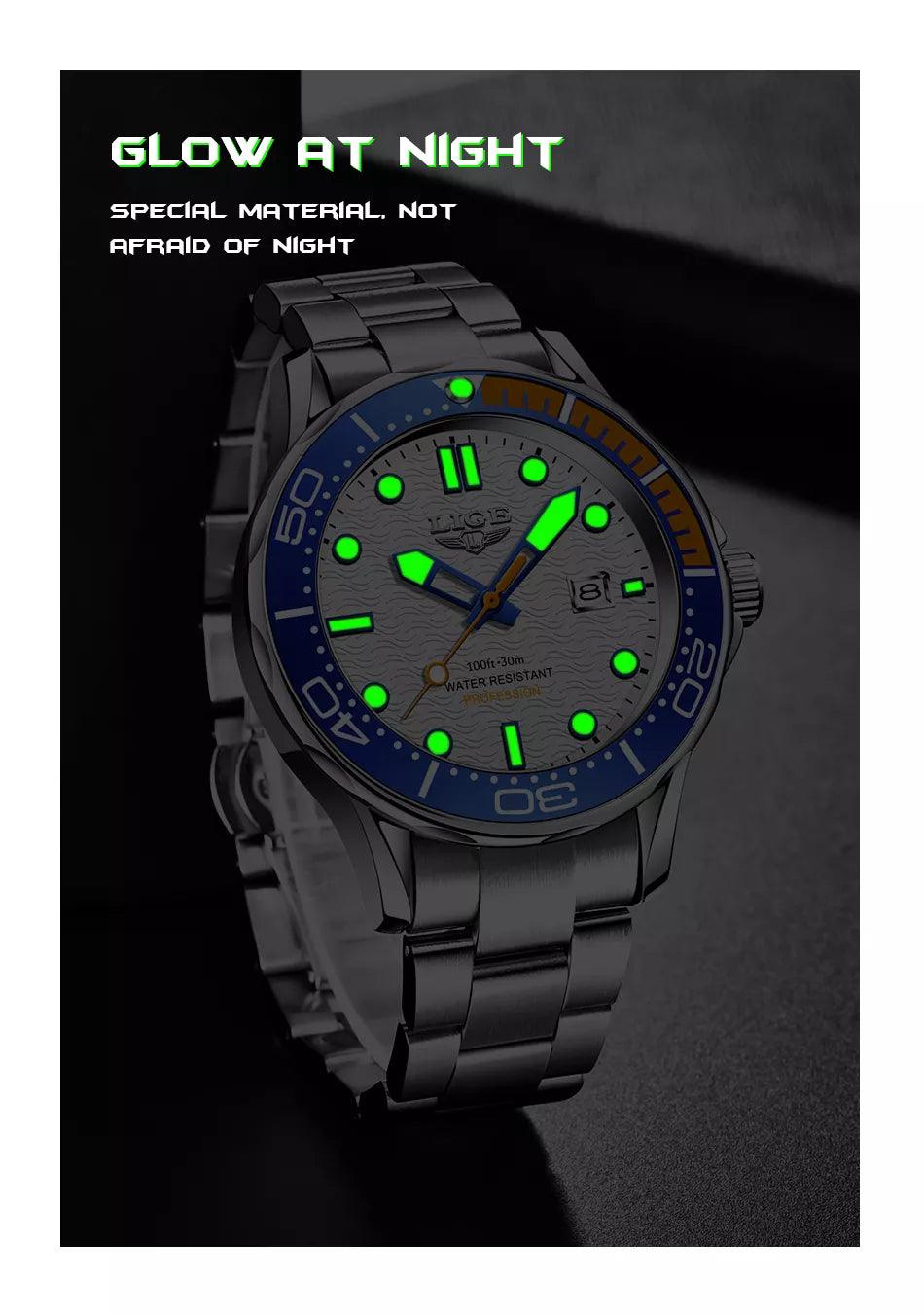 New Arrival Famous Brand Luxury Design Business Quartz Men Watches - Stainless Steel Strap Waterproof Wristwatches - The Jewellery Supermarket