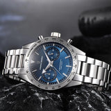 Famous Brand Wide Arrow Moon Men's Watches - Sport Retro Chronograph Sapphire glass Luxury Quartz Watches For Men - The Jewellery Supermarket