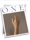 18K Gold Plated Distinctive Stainless Steel Metal Four Finger Stacking Trendy Unusual Ring