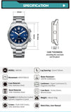 Automatic Mechanical Miyota8215 Sapphire AR Coated 100M Waterproof Diver Watches