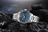 Famous Brand Wide Arrow Moon Men's Watches - Sport Retro Chronograph Sapphire glass Luxury Quartz Watches For Men - The Jewellery Supermarket