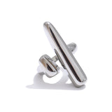 18K Gold Plated Distinctive Adjustable Stainless Steel Geometric Chic Charm Ring
