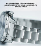 Automatic Mechanical Miyota8215 Sapphire AR Coated 100M Waterproof Diver Watches