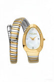 Fashion Brand Women's Signature Snake Gold, Rose Gold, Silver, Two-Tone Watch