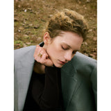 18K Gold Plated Adjustable Stainless Steel Geometric Hollow Fashion Unusual Open Ring