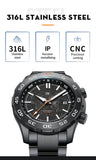 Automatic Mechanical Miyota8215 Sapphire Outdoor Military Waterproof Compass Watches