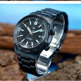 Automatic Mechanical Miyota8215 Sapphire AR Coated 100M Waterproof Diver Watches