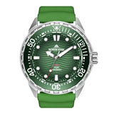 Solar Powered Luxury Quartz 316L Stainless Steel Case Waterproof 300M Dive Watch