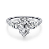 Classic Luxury Selection AAAA Lab Created Diamonds 925 Sterling Silver Rings