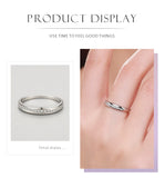 Exquisite Charm 925 Sterling Silver Clear AAAA Lab Created Diamonds Ring