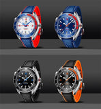 New Classic Luxury Sapphire Glass Mechanical Stainless Steel 100M Waterproof Men's Automatic Wristwatches - The Jewellery Supermarket