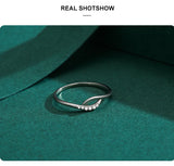Interwoven Design Silver Elegant Sparkle AAAA Lab Created Diamonds Ring