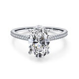 Classic Luxury Selection AAAA Lab Created Diamonds 925 Sterling Silver Rings
