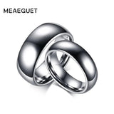 New Arrival Silver Colour 8mm 6mm Tungsten Carbide Wedding Engagement Rings - Fashion Jewellery for Couple