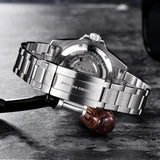 Luxury Design Men's Mechanical Watch - Sapphire Stainless Steel Waterproof Fashion Business Sports Watch Best Gift