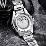 Popular Top Brand Automatic Luxury Sapphire Glass Mechanical Wristwatch Sports Stainless Steel Waterproof Men Watch