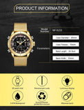 New Top Luxury Brand Military Sport Quartz Wrist Watches - Stainless Steel LED Digital Mens Watches - The Jewellery Supermarket