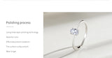 Sparkling Oval-Cut Solitaire AAAA Lab Created Diamond 925 Sterling Silver Ring