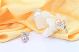 Amazing Multicolour Freshwater Cultured Pearls AAA Zircon Diamonds Silver Rings
