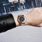 New Fashion Brand Quartz Automatic Date Watches Diving 100M Sport Chronograph Sapphire Glass Casual Watch - The Jewellery Supermarket