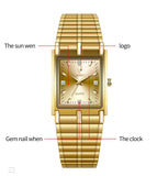 New Arrival Best Sellers Luxury Gold Steel Bracelet Quartz Wristwatches For Men and Women - Ideal Gifts - The Jewellery Supermarket