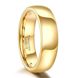 New Arrival Classic Gold Colour Tungsten Ring for Couples, Men and Women - Wedding/Engagement Rings - The Jewellery Supermarket