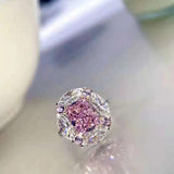 Excellent Crushed Ice Cut High Quality AAAAA High Carbon Pink Sapphire Gemstone Rings -  Popular Fine Jewellery - The Jewellery Supermarket