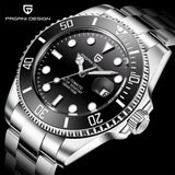 Popular Top Brand Automatic Luxury Sapphire Glass Mechanical Wristwatch Sports Stainless Steel Waterproof Men Watch