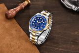 Popular Brand Luxury Sapphire Glass Automatic Watch 100m Waterproof Stainless Steel Mechanical Wristwatches For Men