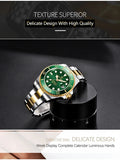 Popular Top Brand Automatic Luxury Sapphire Glass Mechanical Wristwatch Sports Stainless Steel Waterproof Men Watch
