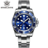 Hot Selling SD1953 Ceramic Bezel 41mm Steeldive 30ATM Water Resistant NH35 Automatic Top Brand Mens Dive Watch