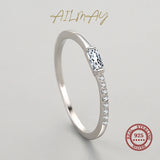 Princess Cut 925 Sterling Silver Personality Clear AAAA Lab Created Diamond Ring