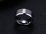 New Arrival Top Quality 8.0mm Hand Polished Tungsten Ring for Men - Classic Wedding Jewellery - The Jewellery Supermarket