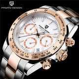 New Fashion Brand Quartz Automatic Date Watches Diving 100M Sport Chronograph Sapphire Glass Casual Watch - The Jewellery Supermarket