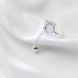 New Cute Lifelike Cat Opening Rings For Women and Girls - Trendy Silver Color Adjustable Jewellery Rings - The Jewellery Supermarket