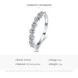 Outstanding Stackable AAAA Simulated Diamonds Fine Ring - Sterling Silver Exquisite Fashion Jewellery - The Jewellery Supermarket