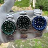 Famous Brand SD1970 White Date Background 200M Wateproof NH35 6105 Turtle Automatic Diver Watch