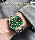 Popular Top Brand Automatic Luxury Sapphire Glass Mechanical Wristwatch Sports Stainless Steel Waterproof Men Watch