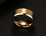 New Arrival Top Quality 8.0mm Hand Polished Tungsten Ring for Men - Classic Wedding Jewellery - The Jewellery Supermarket